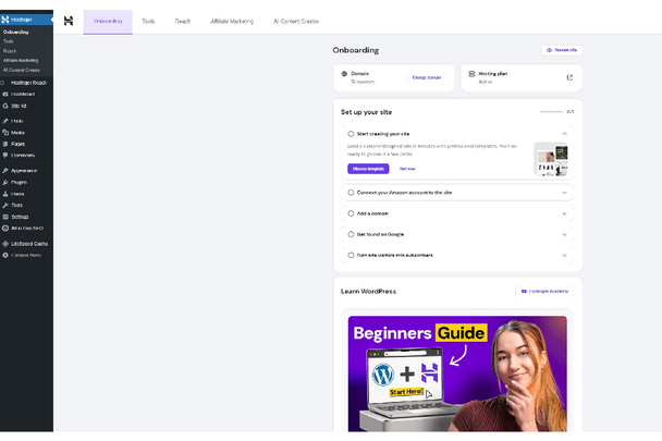Hostinger provides managed hosting for WordPress (Jennifer Allen / Hostinger)