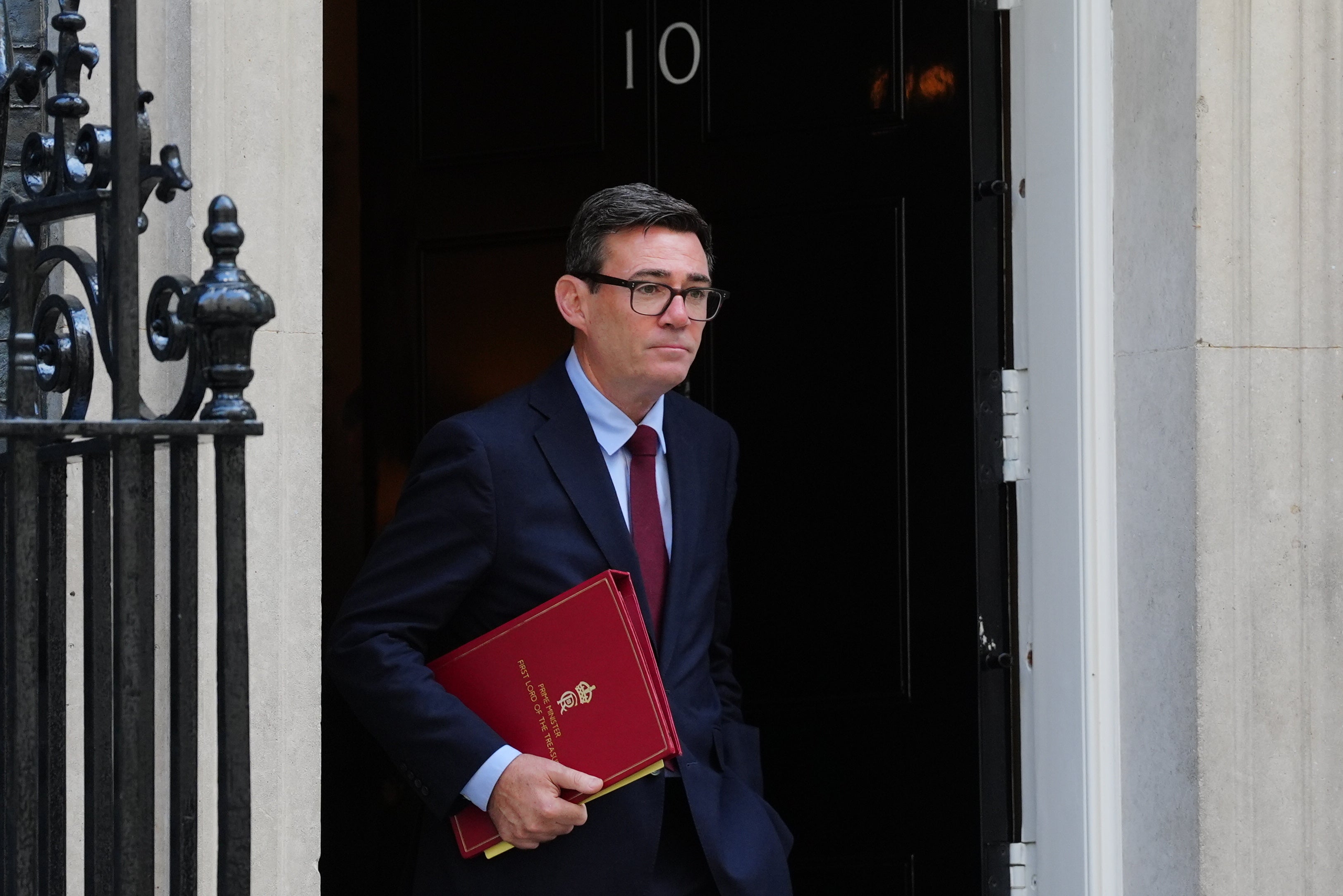 Prime Minister Andy Burnham (Stefan Rousseau/PA credit)