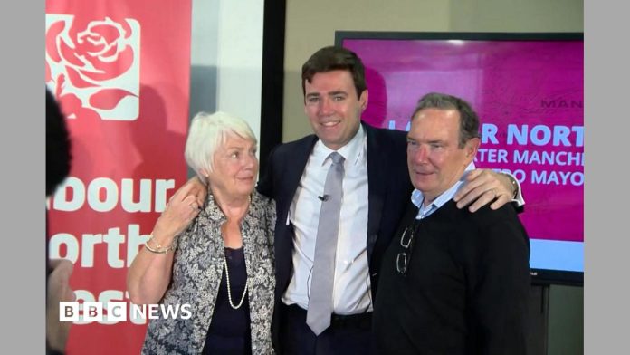 Burnham thanks well-wishers following his father’s death