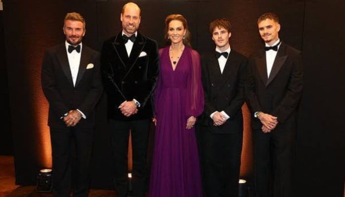 David Beckham joins Prince William, Princess Kate for royal filled ‘Digger’ premiere