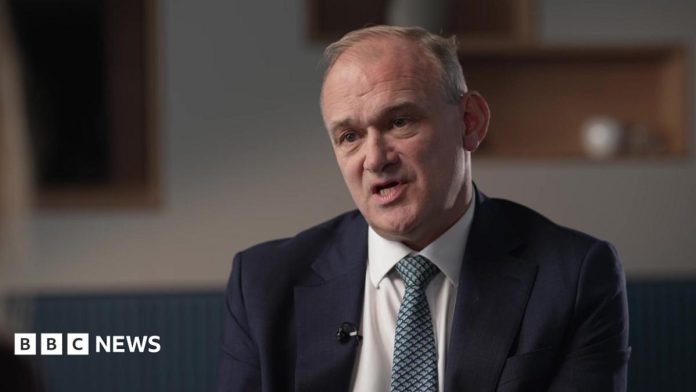 Ed Davey calls for immediate 10p cut to fuel duty