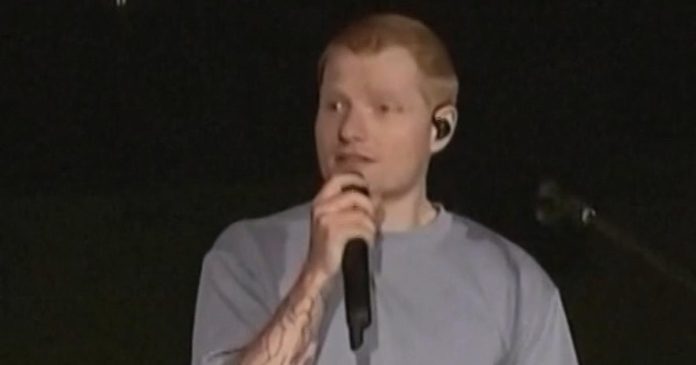 Ed Sheeran says he