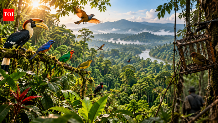 Indonesia’s rainforest regenerated for a decade; 43.8% of bird species increased, but trapping pressure was linked to slower recovery
