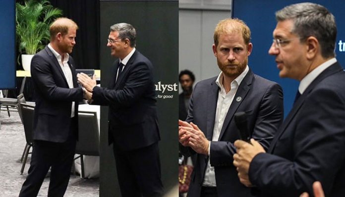 Prince Harry finds common ground with European commissioner during meeting