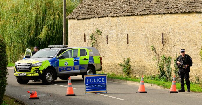 Several men arrested, bomb disposal team deployed near air base used by U.S. forces in England