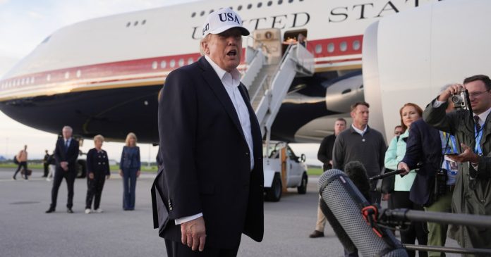 White House blocks CNN from covering Trump’s Tennessee trip