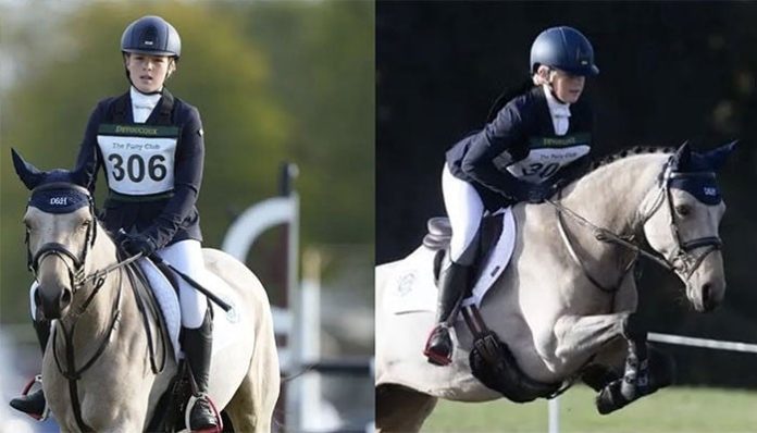 Zara Tindall becomes proud spectator as Mia takes on Blenheim showjumping course