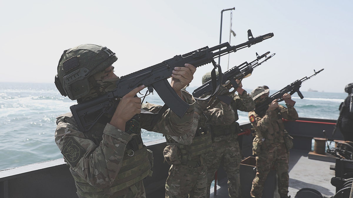 Russia and Iran joint naval drills