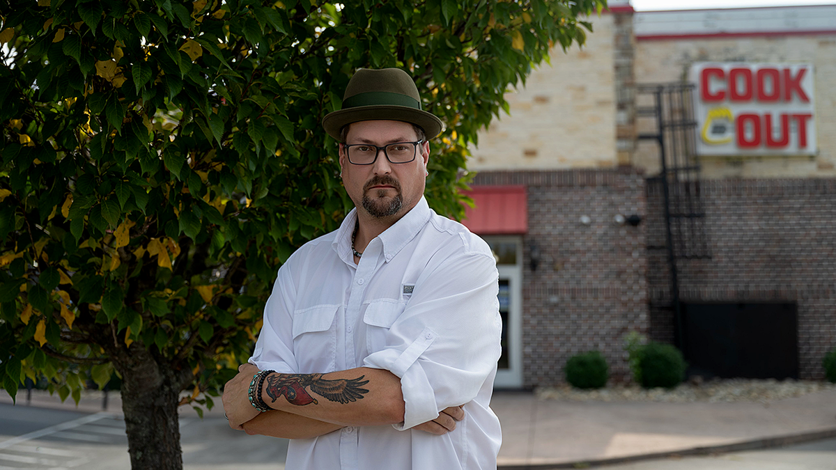 Joshua Gibbons, who sued after filming and criticizing a speeding cop