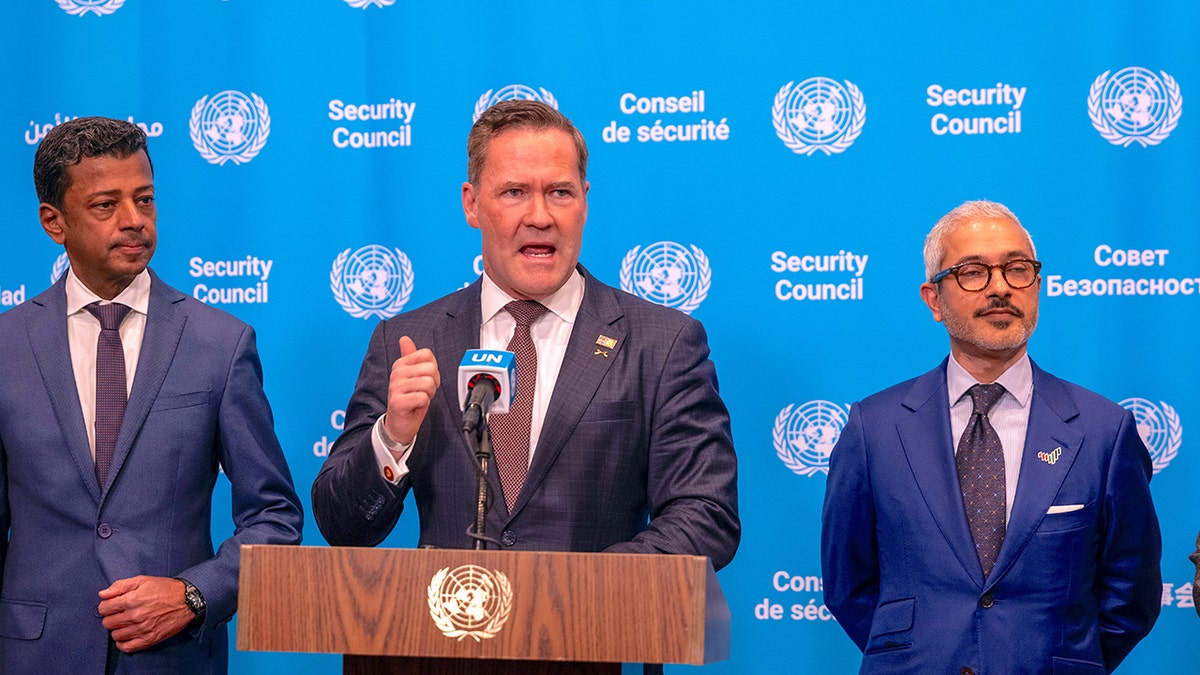 USUN Ambassador Mike Waltz.
