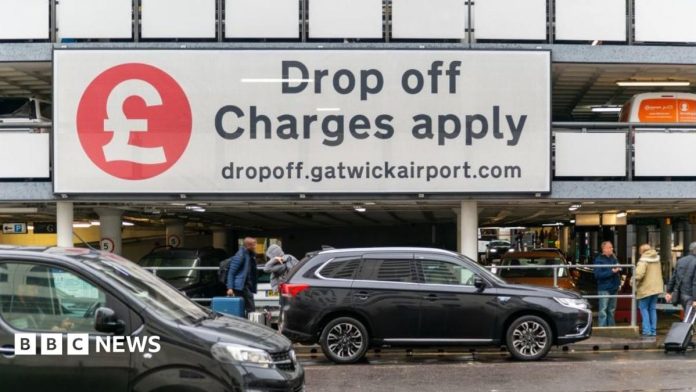 Airport drop-off charges to be reviewed after sharp increase