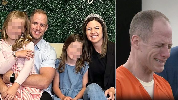 ‘American Idol’ alum Caleb Flynn weeps as daughters ask him why he killed their mother, vow not to visit him