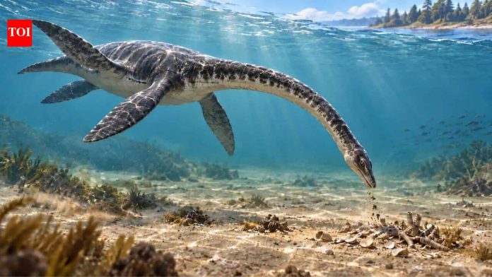 Ancient marine reptiles may have swum to shore to vomit; Jurassic fossils reveal a strange behaviour seen in seals today