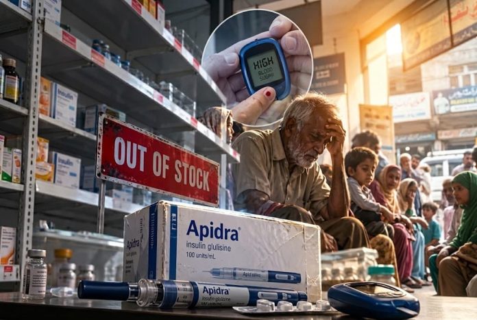 Apidra Insulin Supply Disruption in Pakistan puts Diabetic Patients on Alert