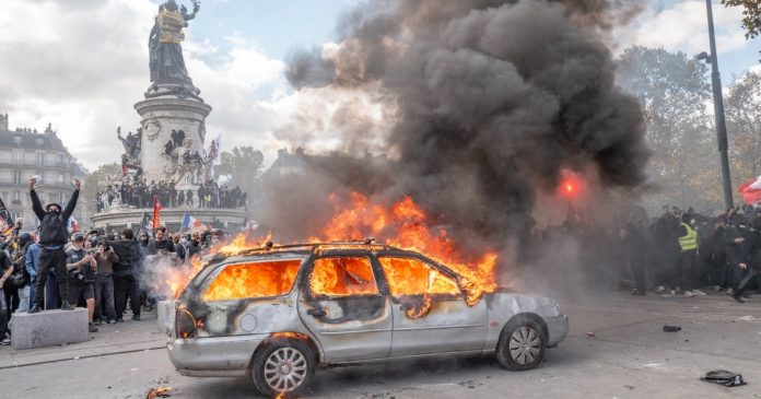 Breaking down political turmoil in France as violent protests rage on