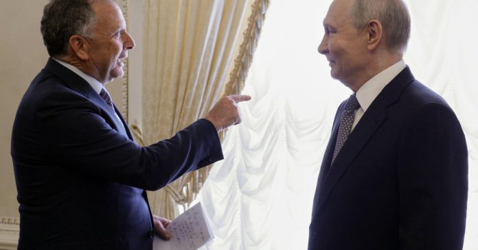 Embarrassing and outrageous”: Witkoff faces backlash for calling Putin a “humanitarian