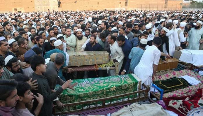 Families of children killed in Peshawar school roof collapse demand justice