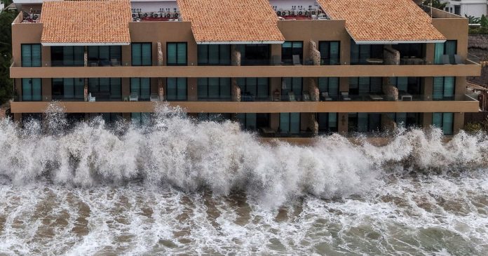 Hurricane Simon still hitting western Mexico after tropical systems kill 5