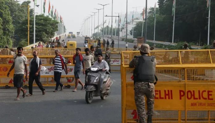 Indian capital braces for second day of protests against poll chief