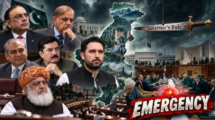 KP faces Emergency, Governor’s Rule at the Same Time amid Political, Security Crisis