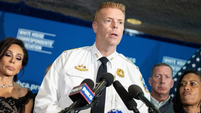 National Guard member shot in DC, police chief says