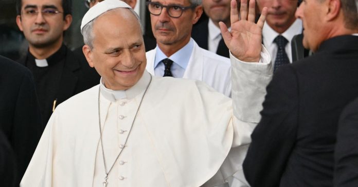 Pope Leo discharged from hospital on Saturday, four days after surgery on his right lung