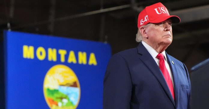 Trump touts booming economy at Montana rally, but supporters feel the pinch