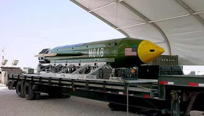 US considers hitting Iran with ‘Mother of All Bombs’: report