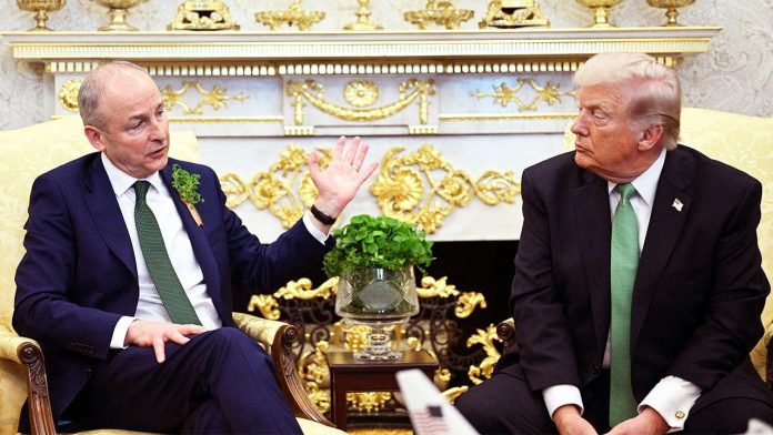 US could play role in united Ireland push after Trump’s backing, Irish PM says