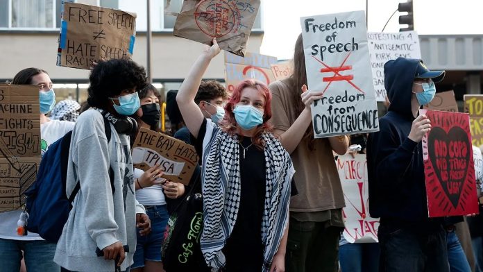 University president sounds alarm as nearly half of students justify violence to stop ‘hate speech’