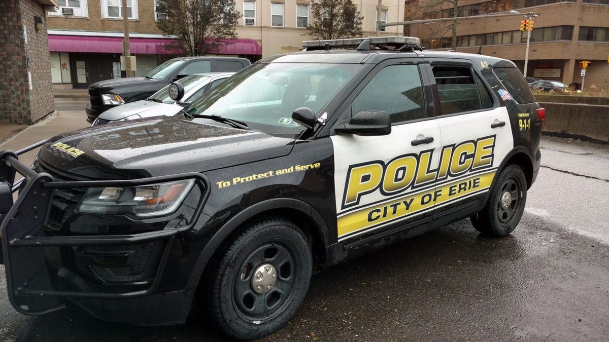 Erie police vehicle