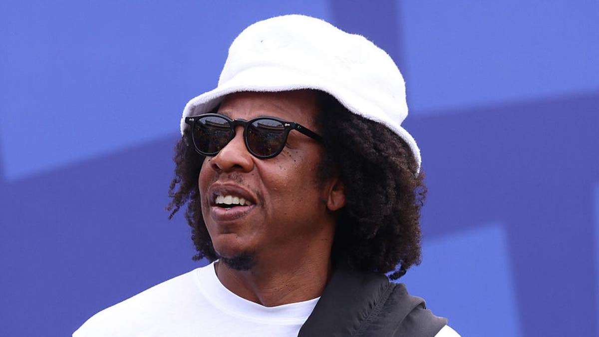 Jay-Z in attendance ahead of the FIFA World Cup 2026 Group E match between Cote D'Ivoire and Ecuador at Philadelphia Stadium on June 14, 2026 in Philadelphia, Pennsylvania.