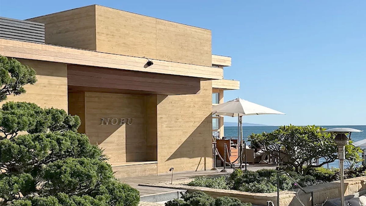 Nobu Malibu restaurant exterior in California