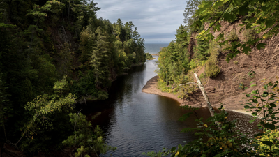Photo credit: Sara Rubinstein/Courtesy of the Trust for Public US wildlife partners spent years protecting more than 1,700 acres along Wisconsin's Lake Superior shore; the project has restored wetlands, treated invasive plants and reconnected cold-water habitat