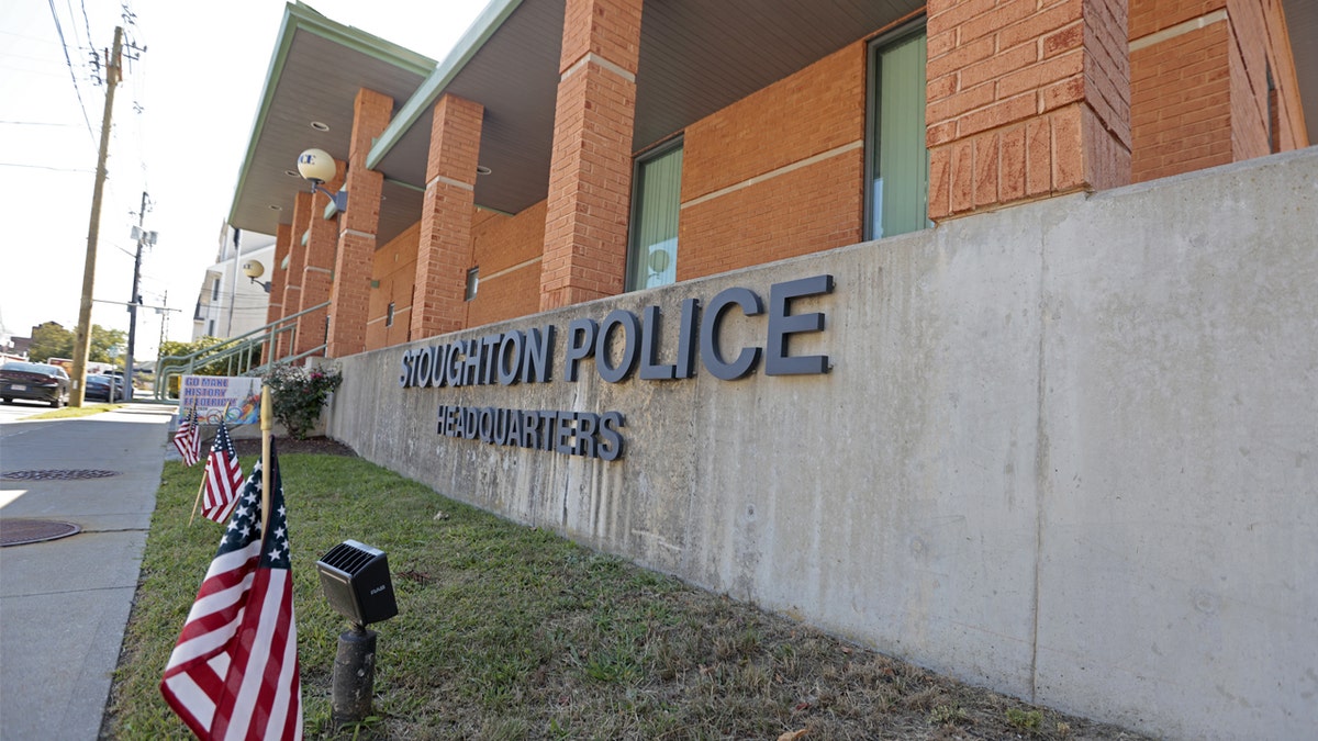 Stoughton Police Headquarters building exterior in Stoughton, Mass.
