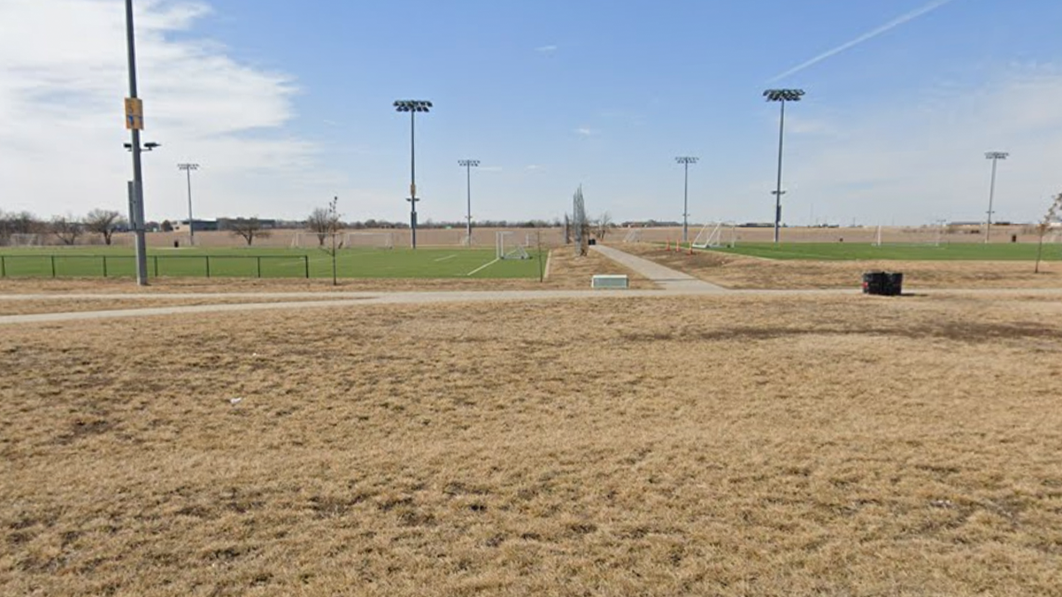 Exterior view of Stryker Sports Complex in Wichita, Kansas, where a deadly incident occurred on a soccer field