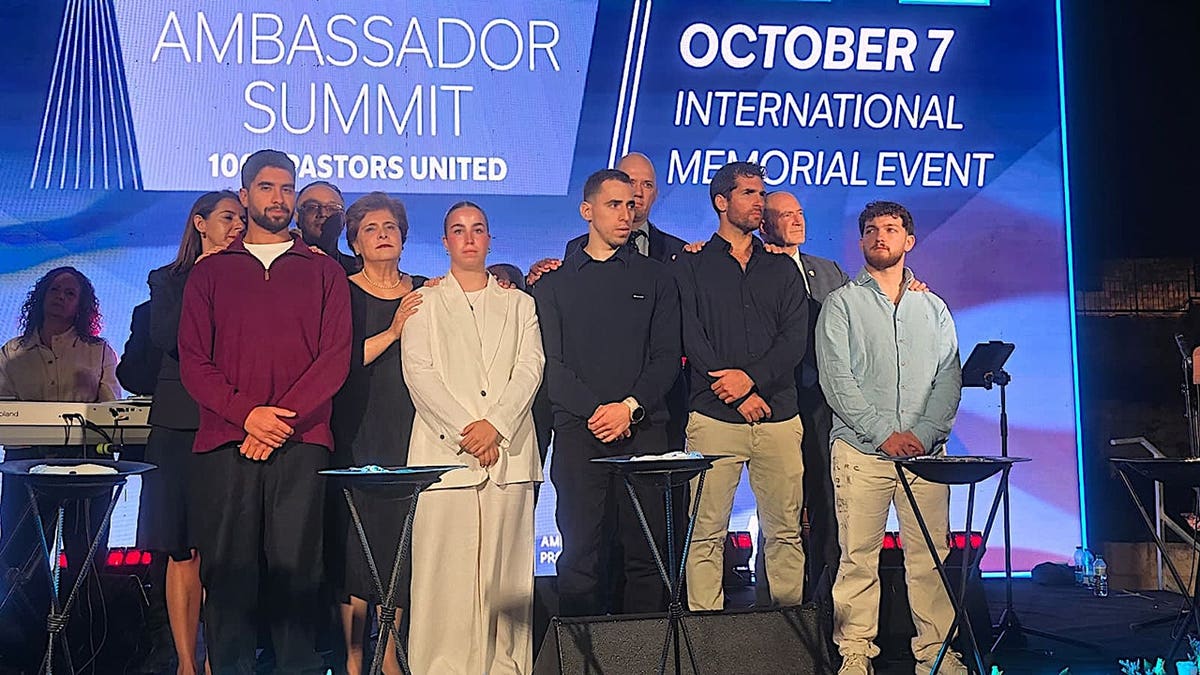 Friends of Zion Ambassador Summit’s Oct. 7 international memorial event in Jerusalem.