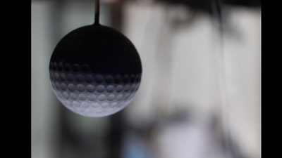 PC: University of Michigan University of Michigan engineers created an underwater vehicle concept with adjustable golf-ball dimples; the surface reduced drag by 50% in wind tunnel tests